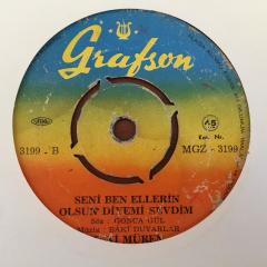 Zeki Müren Seni Ben Ellerin Olsun Diyemi Sevdim 45lik Plak
