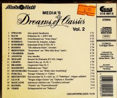 M edia's Dreams Of Classics Vol.2 CD