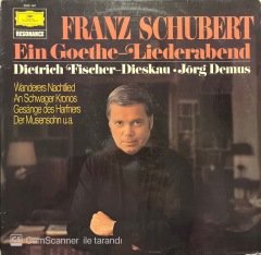 Franz Schubert Ein Goethe-Liederabend LP Klasik Plak