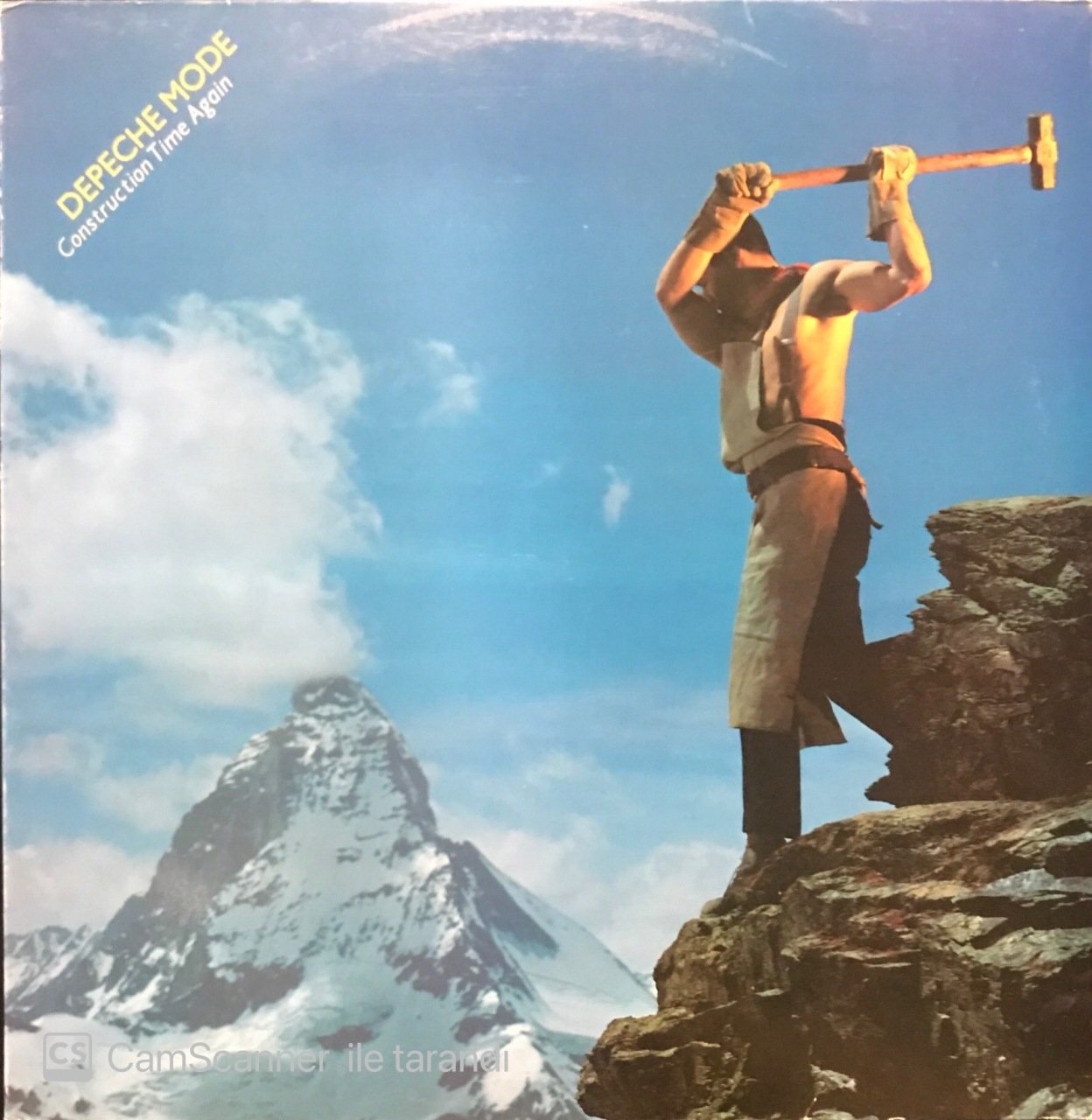 Depeche Mode Construction Time Again LP Plak