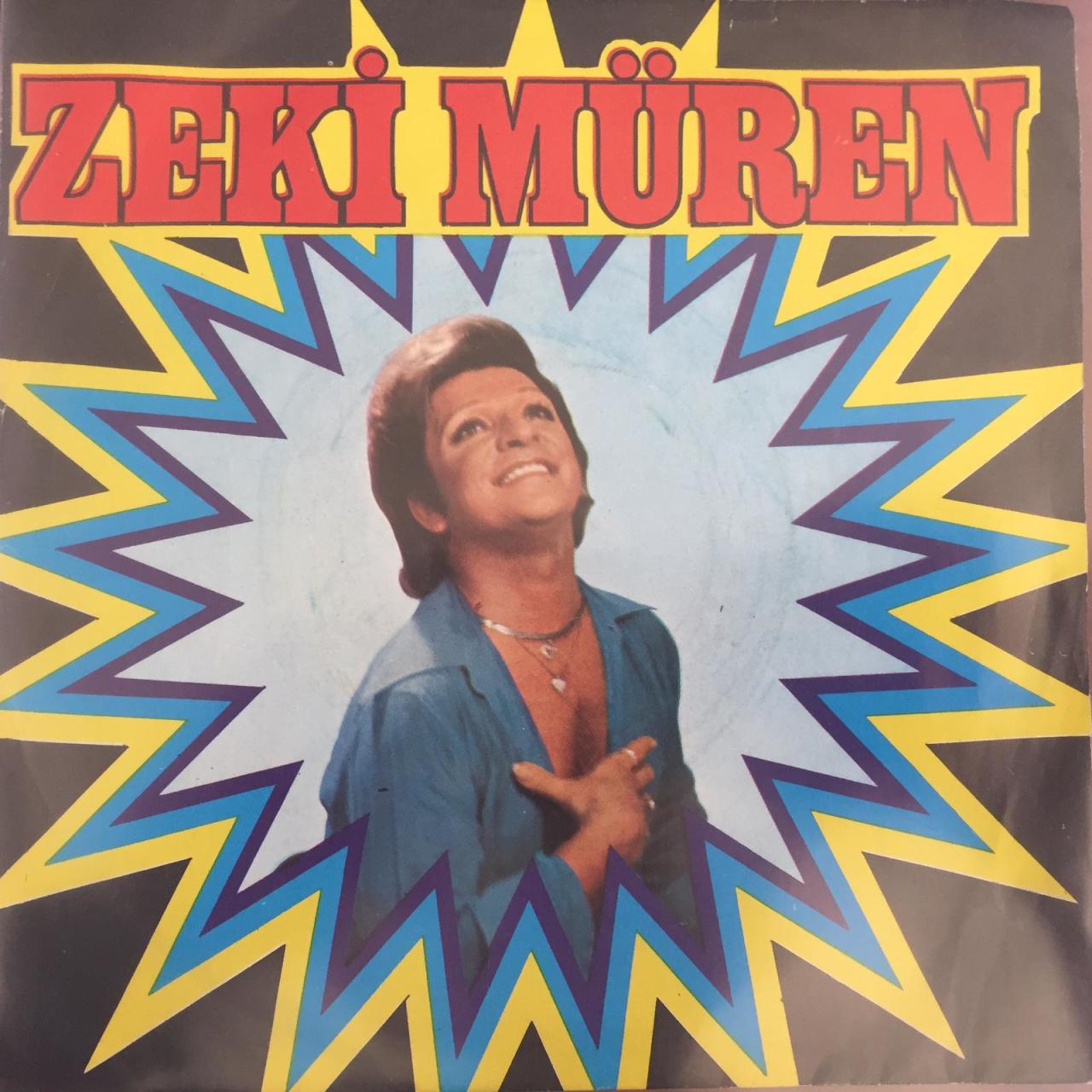 Zeki Müren Nasıl İçmem Arkadaşım 45lik Plak