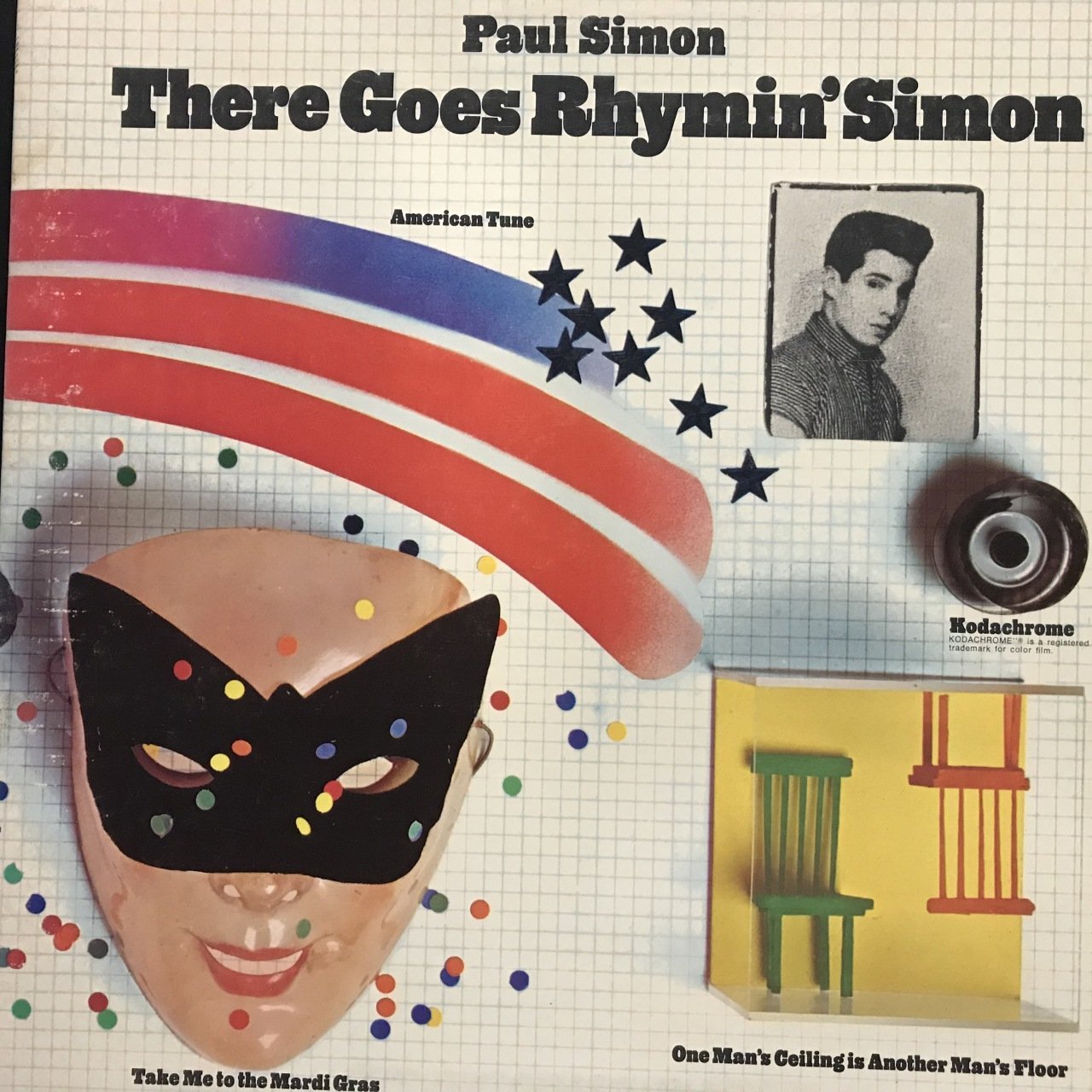 Paul Simon There Goes Rhymin Simon LP Plak