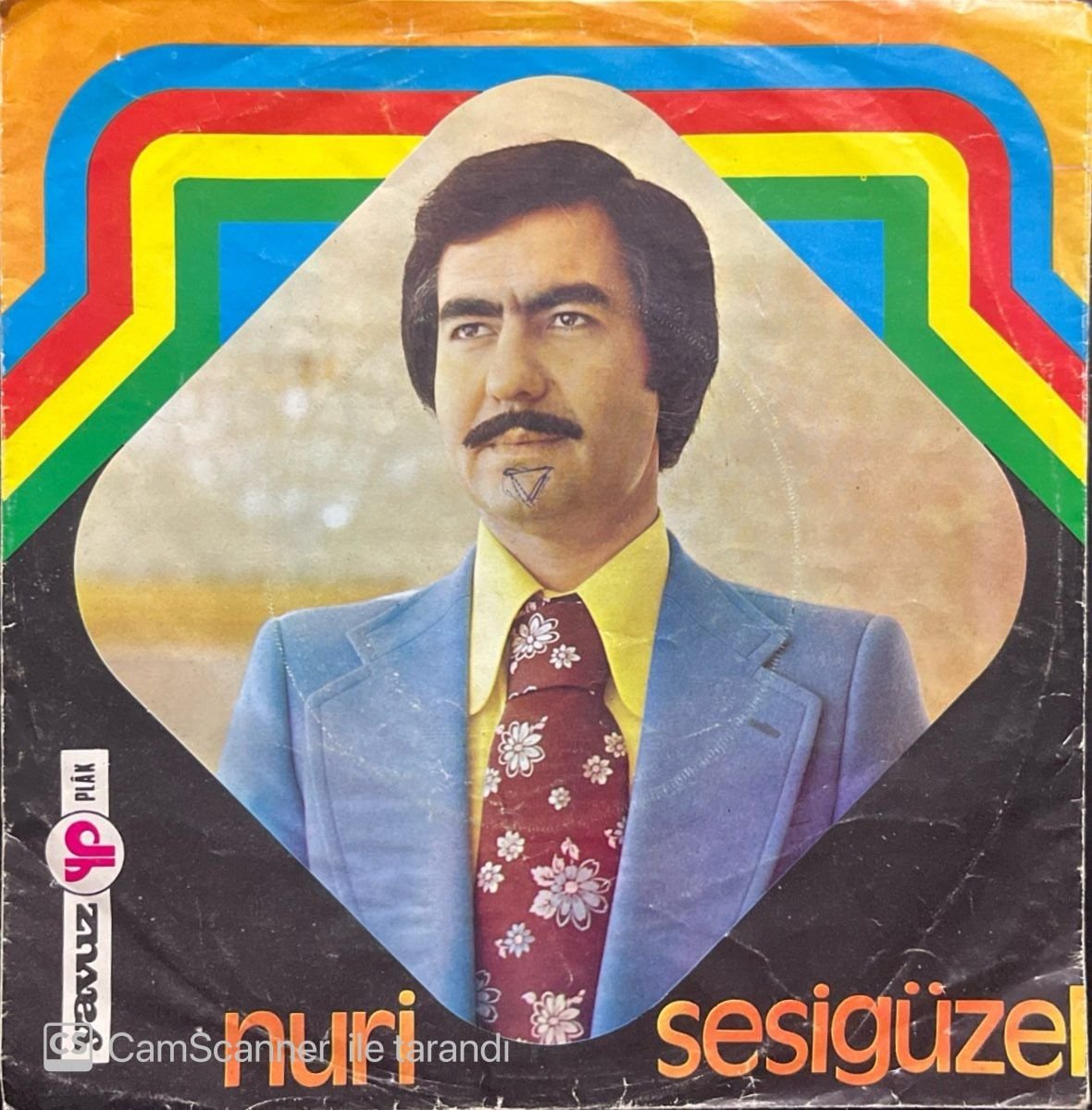 Nuri Sesigüzel Dertli Mektup 45lik Plak