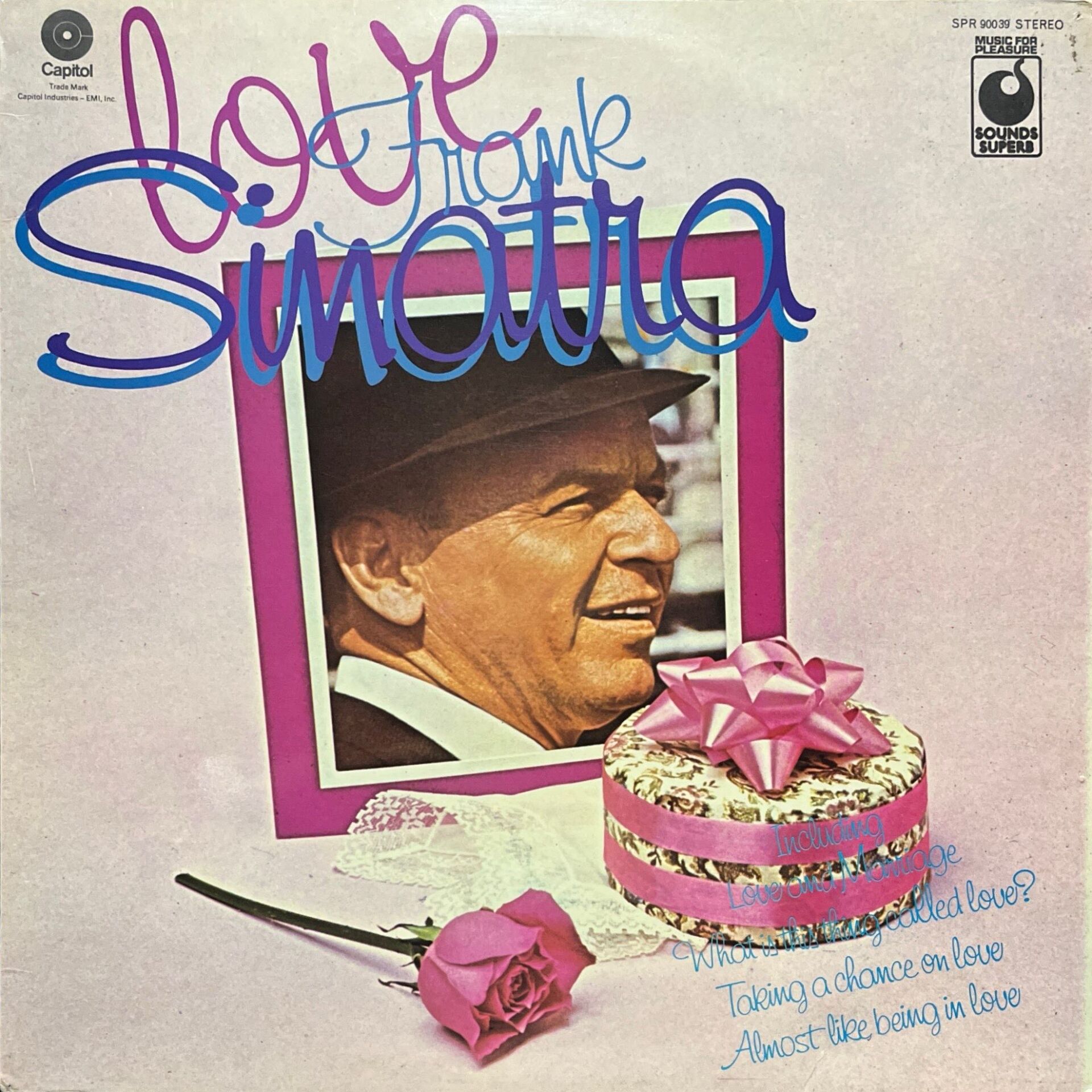 Frank Sinatra Love LP Plak