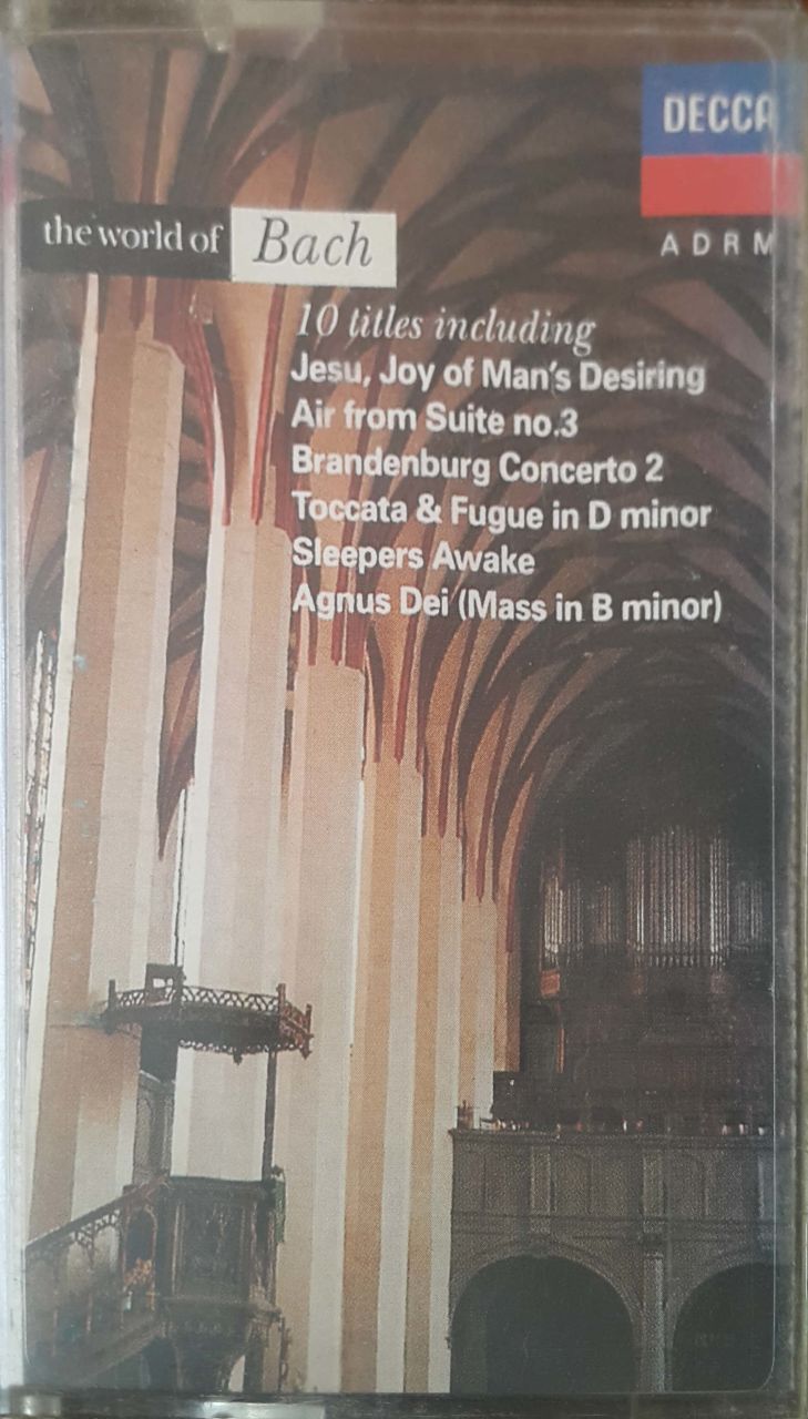 The World Of Bach Kaset