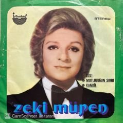 Zeki Müren Mutluluğun Sırrı Kandil 45lik Plak
