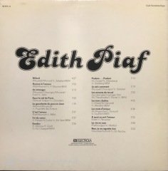 Edith Piaf Milord LP Plak