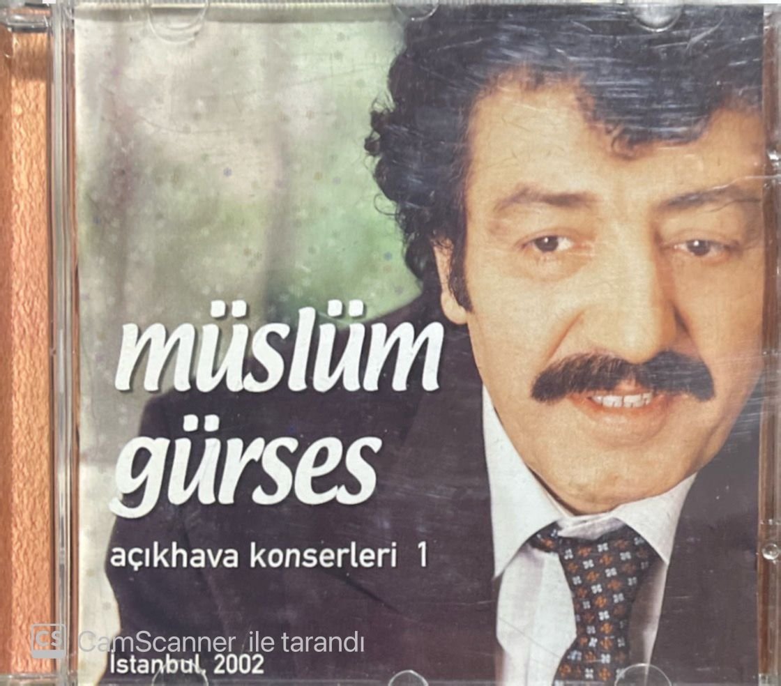 Müslüm Gürses Açık Hava Konserleri 1 CD