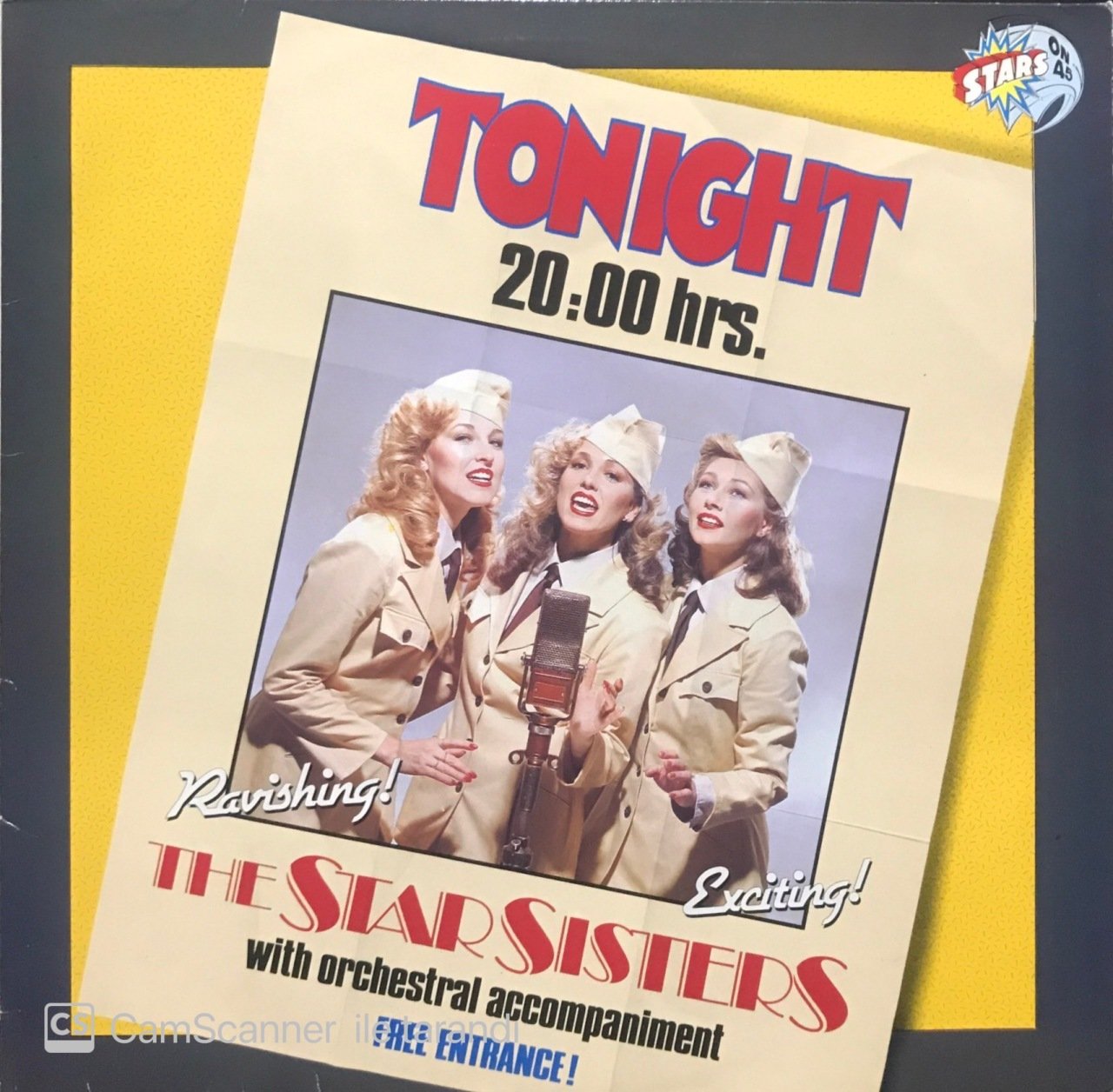 The Star Sisters Tonight 20:00 hrs LP Plak