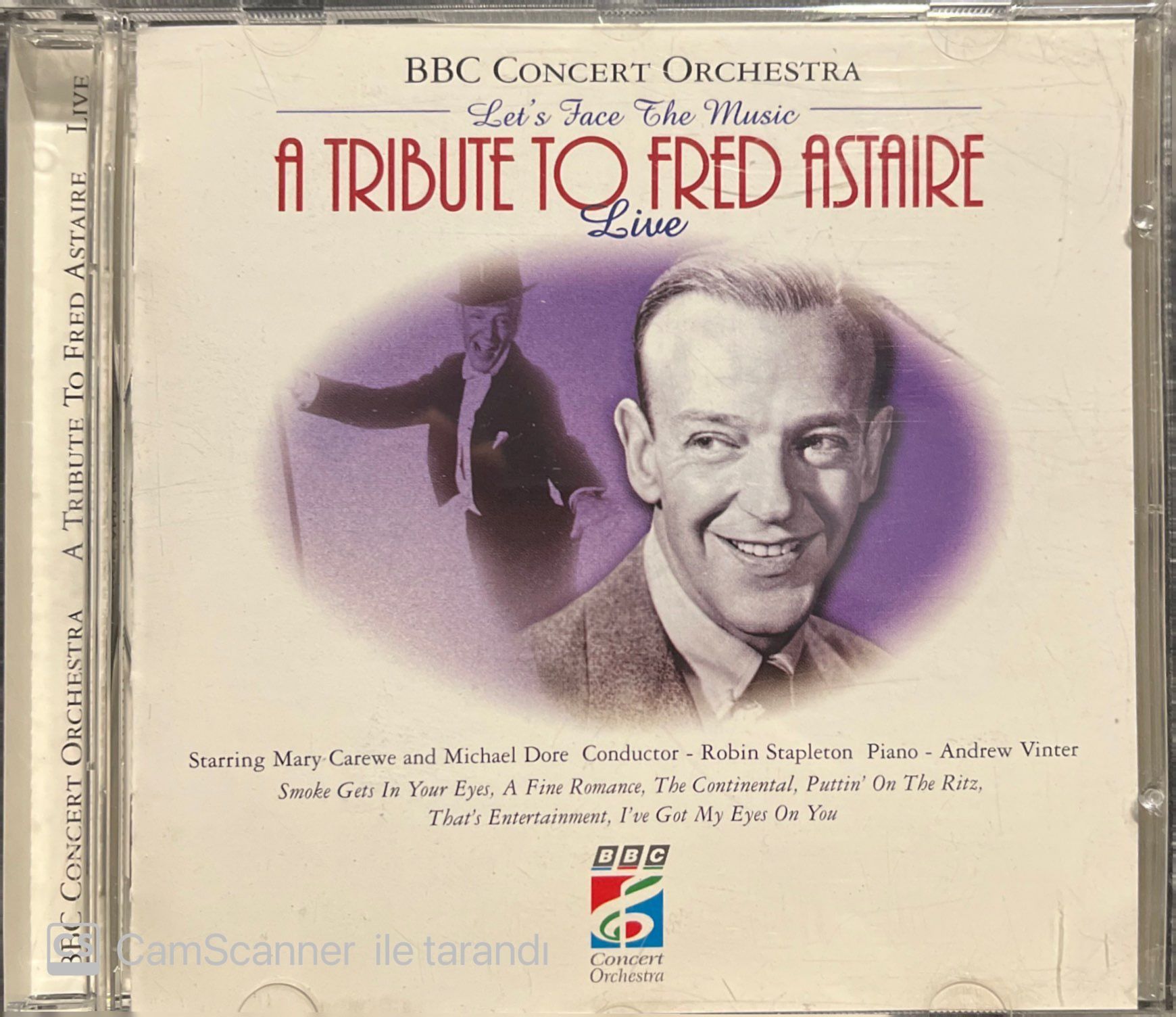 A Tribute To Fred Astaire Live CD
