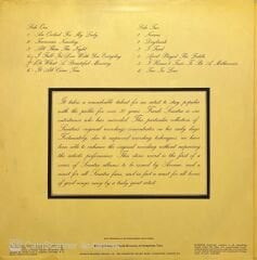 Frank Sinatra The Early Days Volume One LP Plak