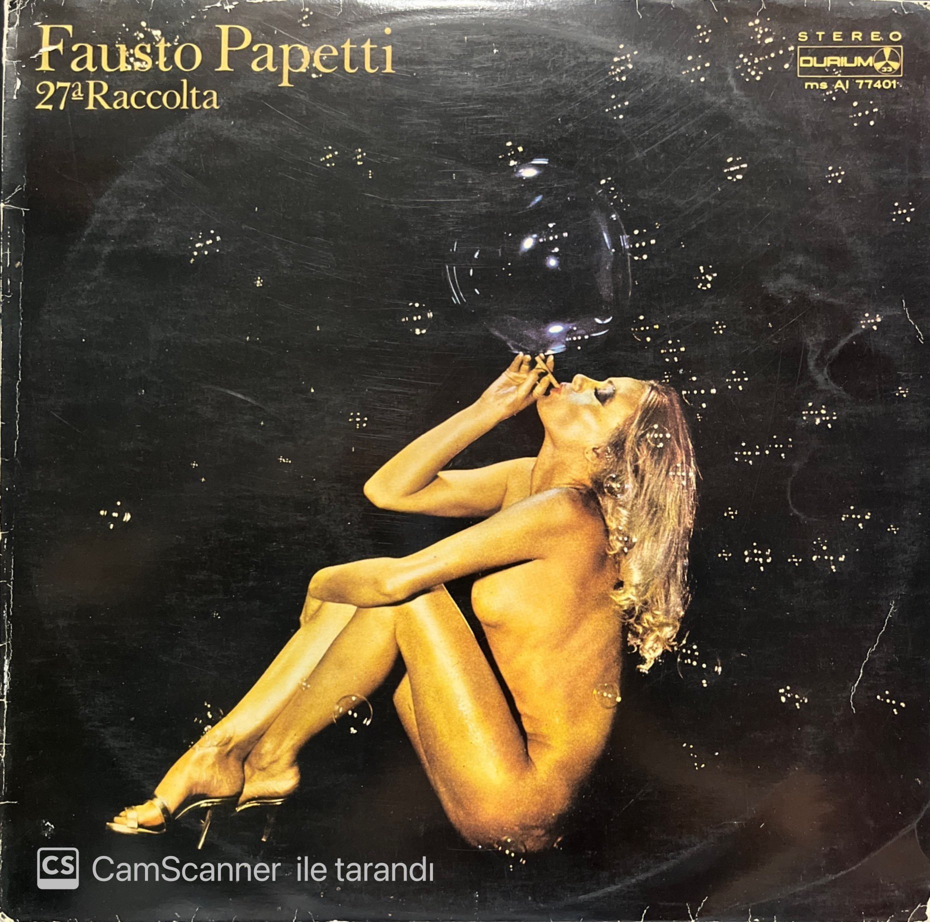 Fausto Papetti Sax 27a Raccolta LP Plak