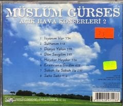 Müslüm Gürses Açık Hava Konserleri 2 CD