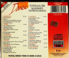 Dance To Your 40 All Time Ballroom Hits The Power Pack Orchestra CD