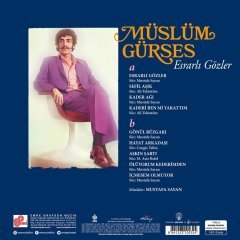 Müslüm Gürses Esrarlı Gözler LP