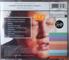 Nusrat Fateh Alı Khan And Party Devotional Songs CD