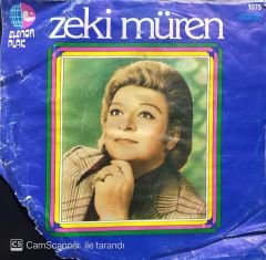 Zeki Müren Sen Beni Unut 45lik plak