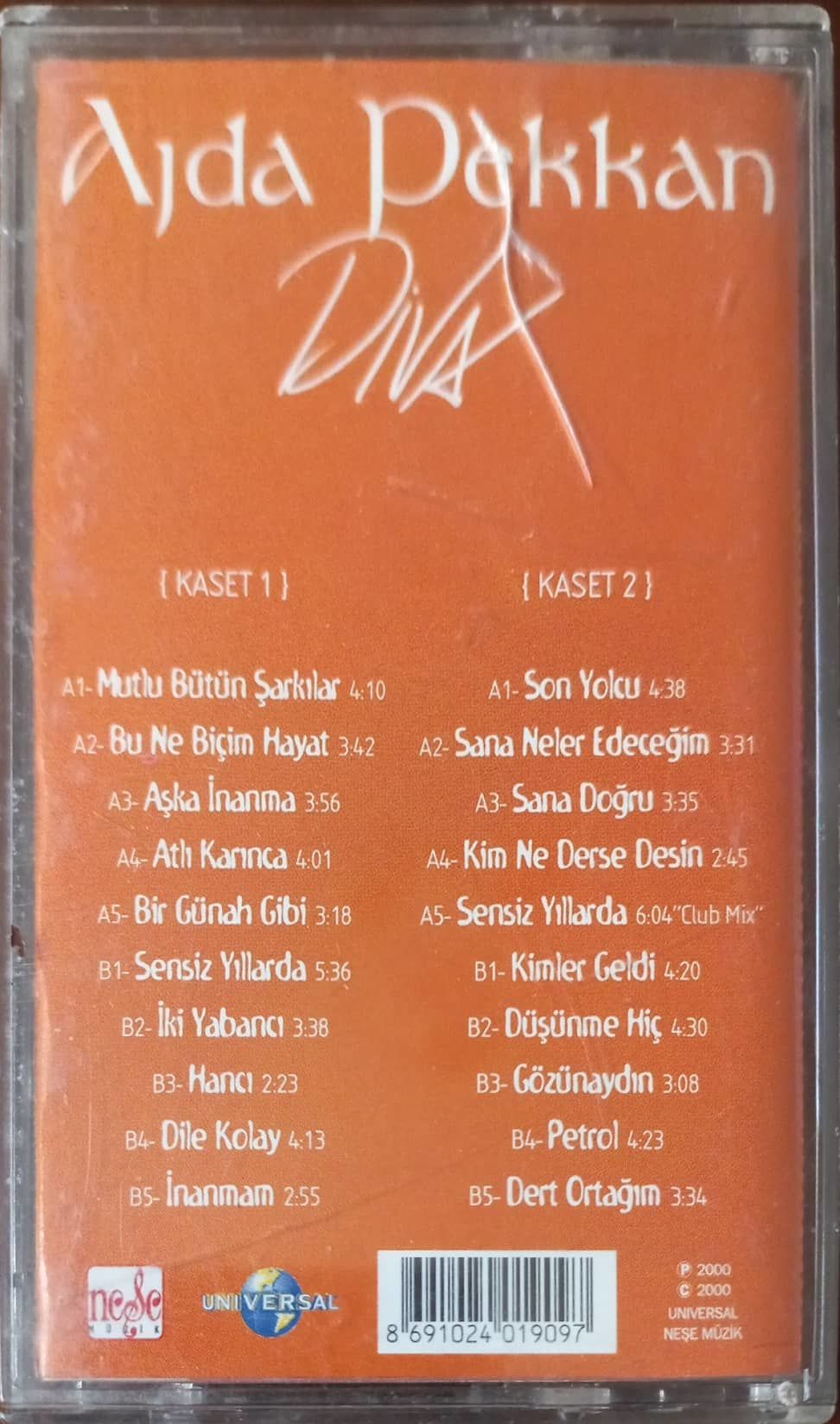 Ajda Pekkan Diva Kaset