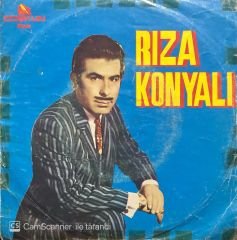 Rıza Konyalı Kardeşmisin Kalleşmisin 45lik Plak