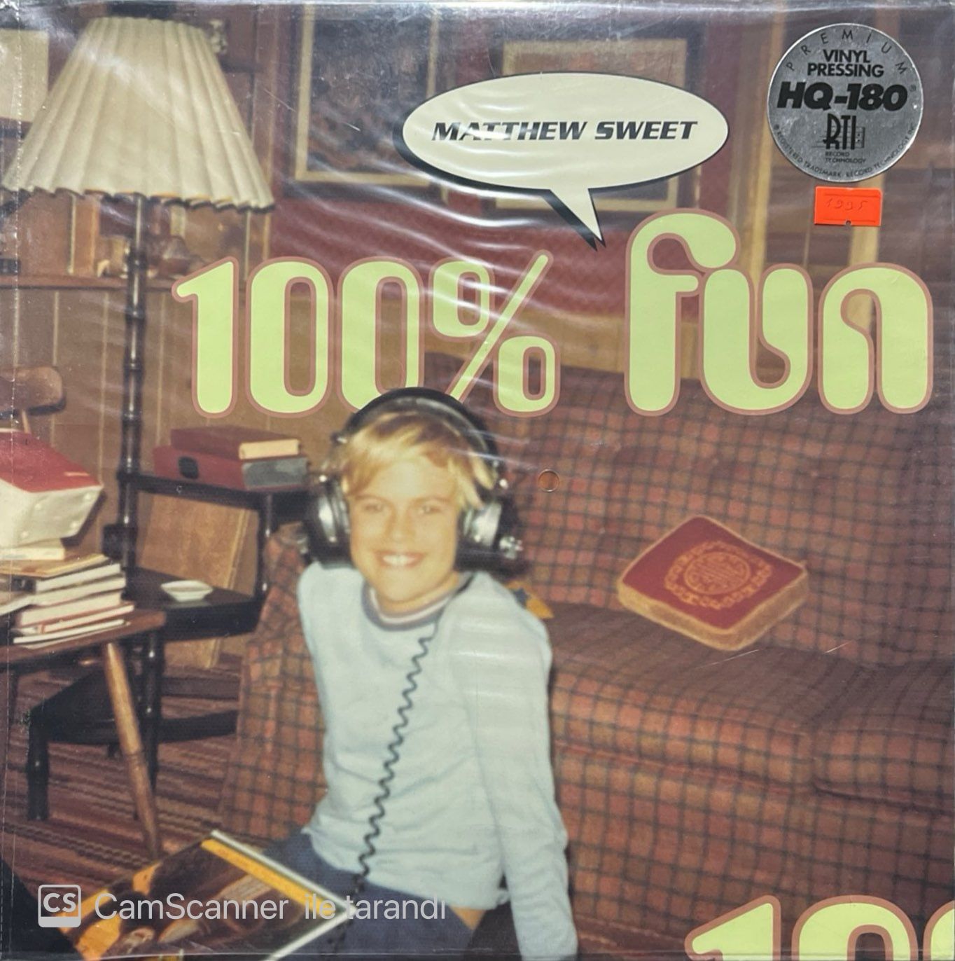 Matthew Sweet %100 Fun Premium Vinyl Pressing HQ-180 (Açılmamış Ambalajında Dönem Baskı) LP Plak