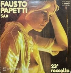 Fausto Papetti Sax 23a Raccolta LP Plak