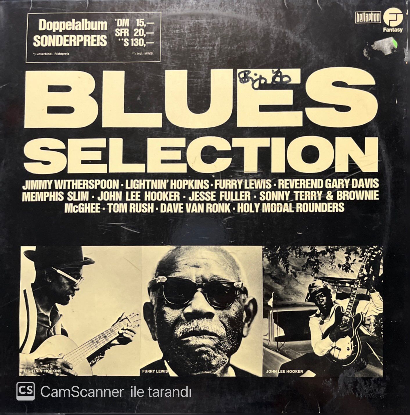 Blues Selection Double LP Plak