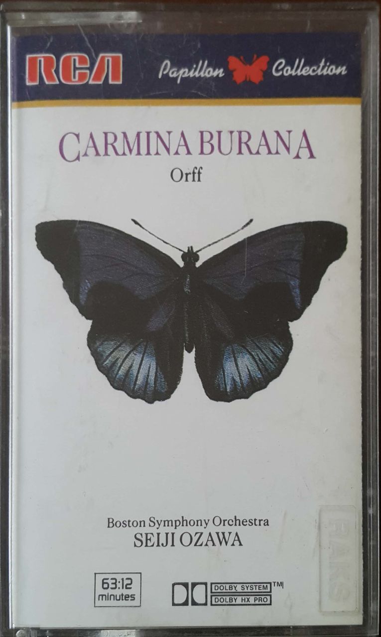 Carmina Burana Orff Kaset