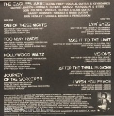 The Eagles One Of These Nights LP Plak