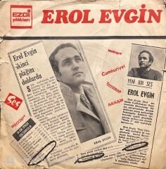 Erol Evgin Unutmasen (Erol Evgin'in 3. 45lik Plağı) 45lik Plak