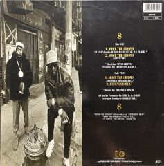 Eric B. Rakim ''Move The Cwowd'' Maxi Single 45 Devir LP Plak