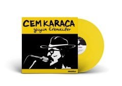 Cem Karaca Yiyin Efendiler Sarı Renkte Plak LP Plak
