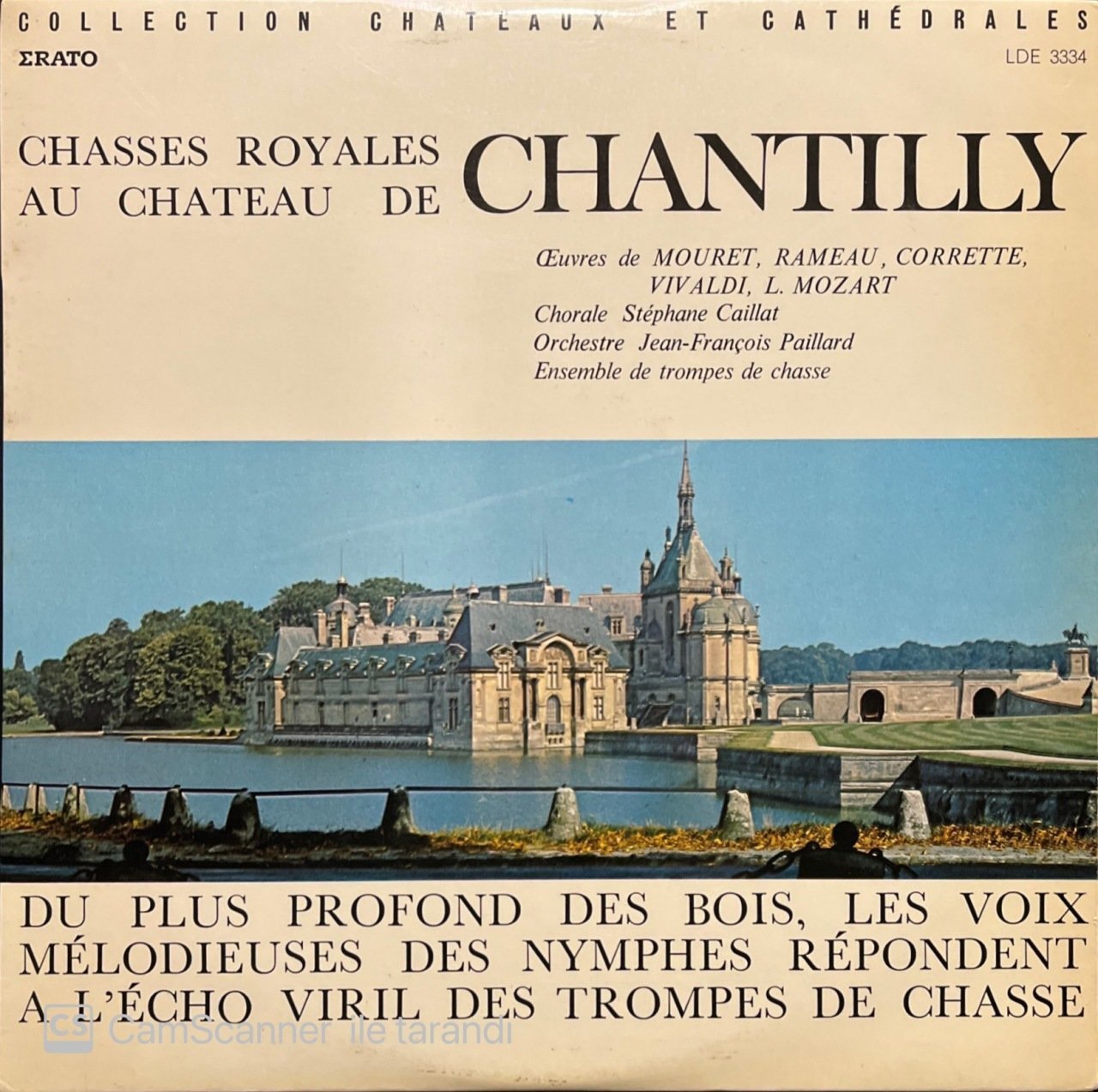 Chantilly Chasses Royales Au Chateau De LP Klasik Plak