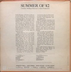 Michel Legrand Summer Of 42 LP Plak
