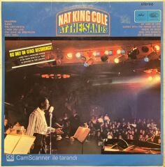 Nat King Cole At The Sands LP Plak