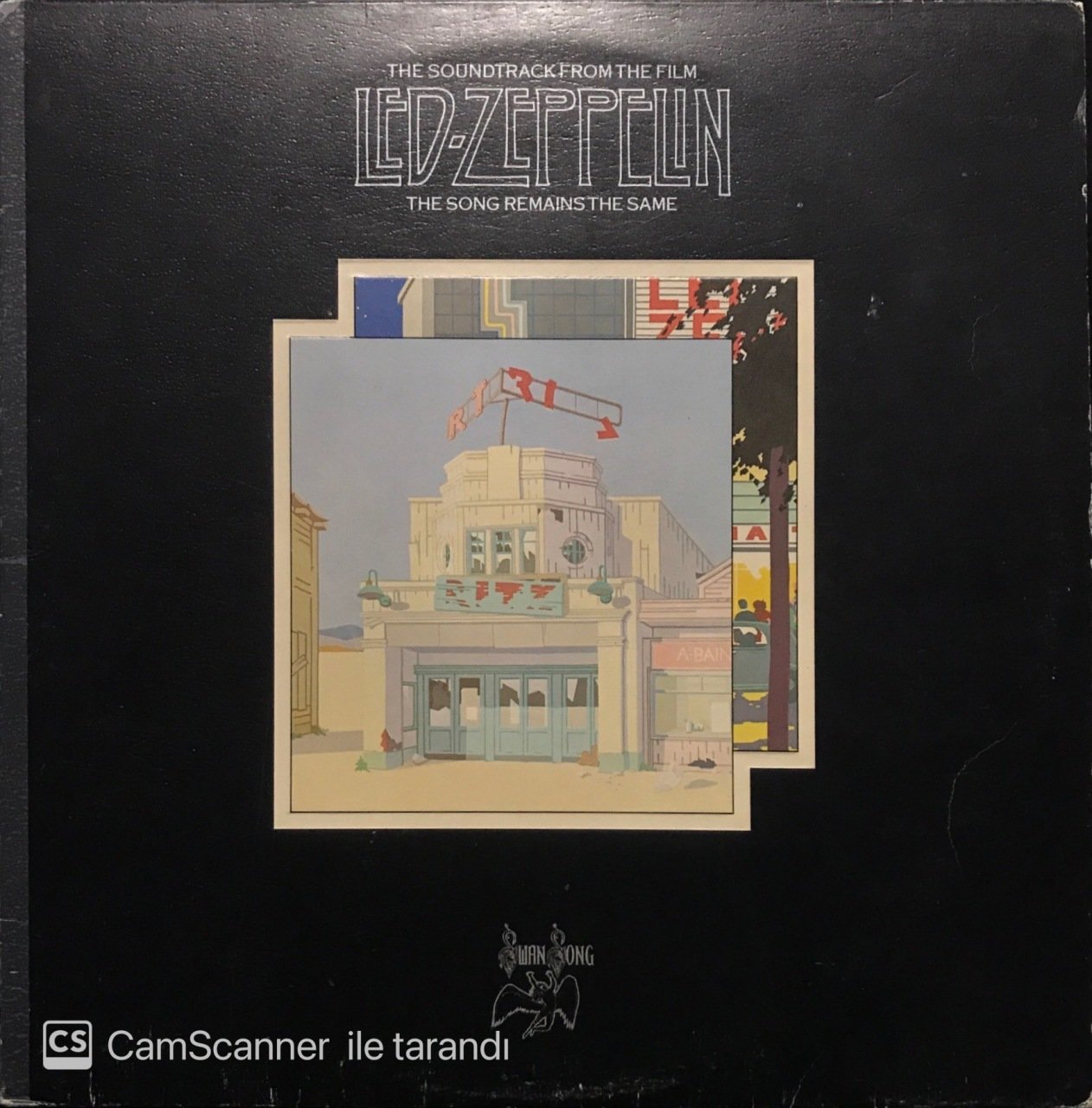 Led Zeppelin The Song Remains The Same Double LP Plak