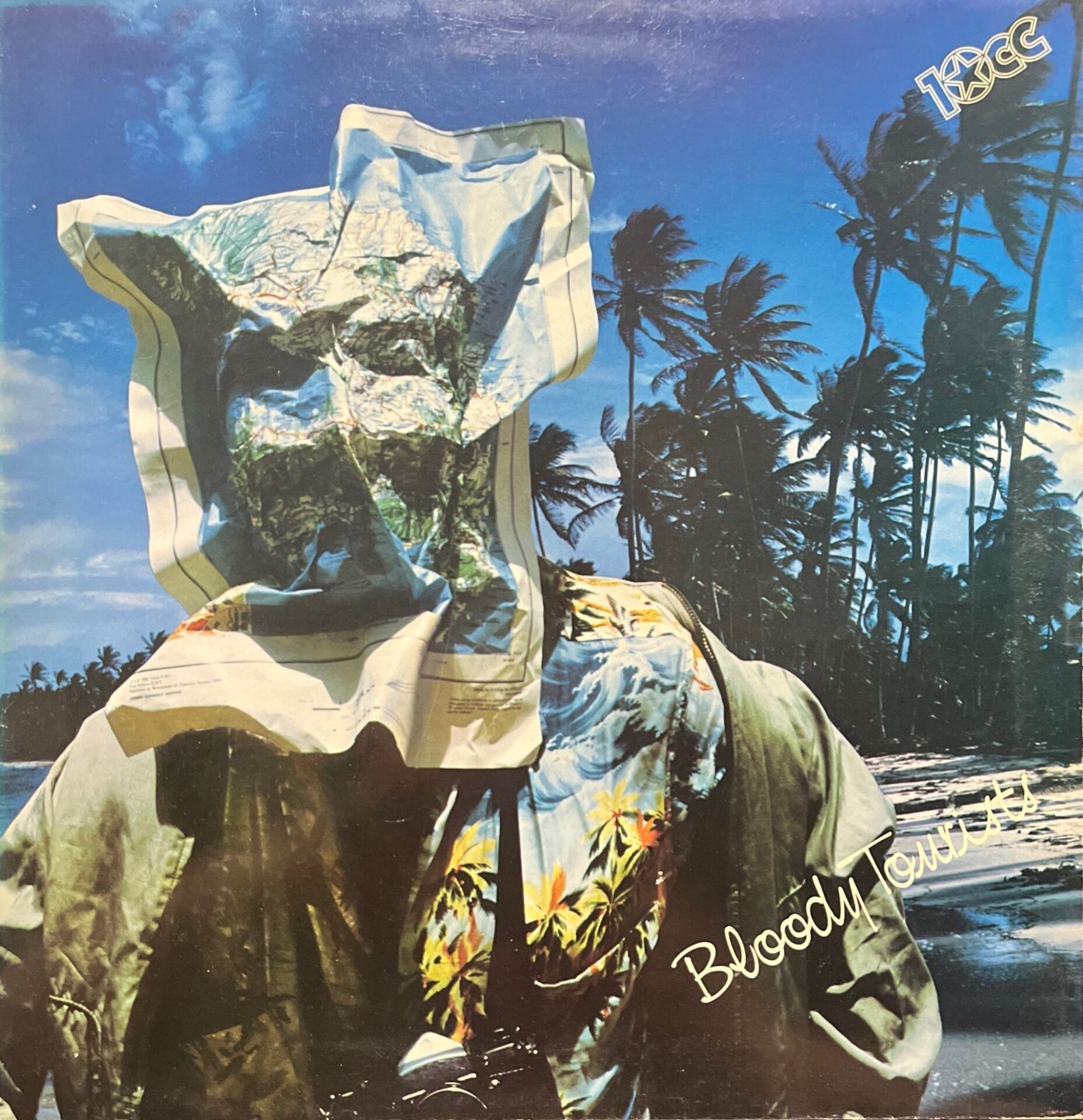 10CC Bloody Tourists LP Plak