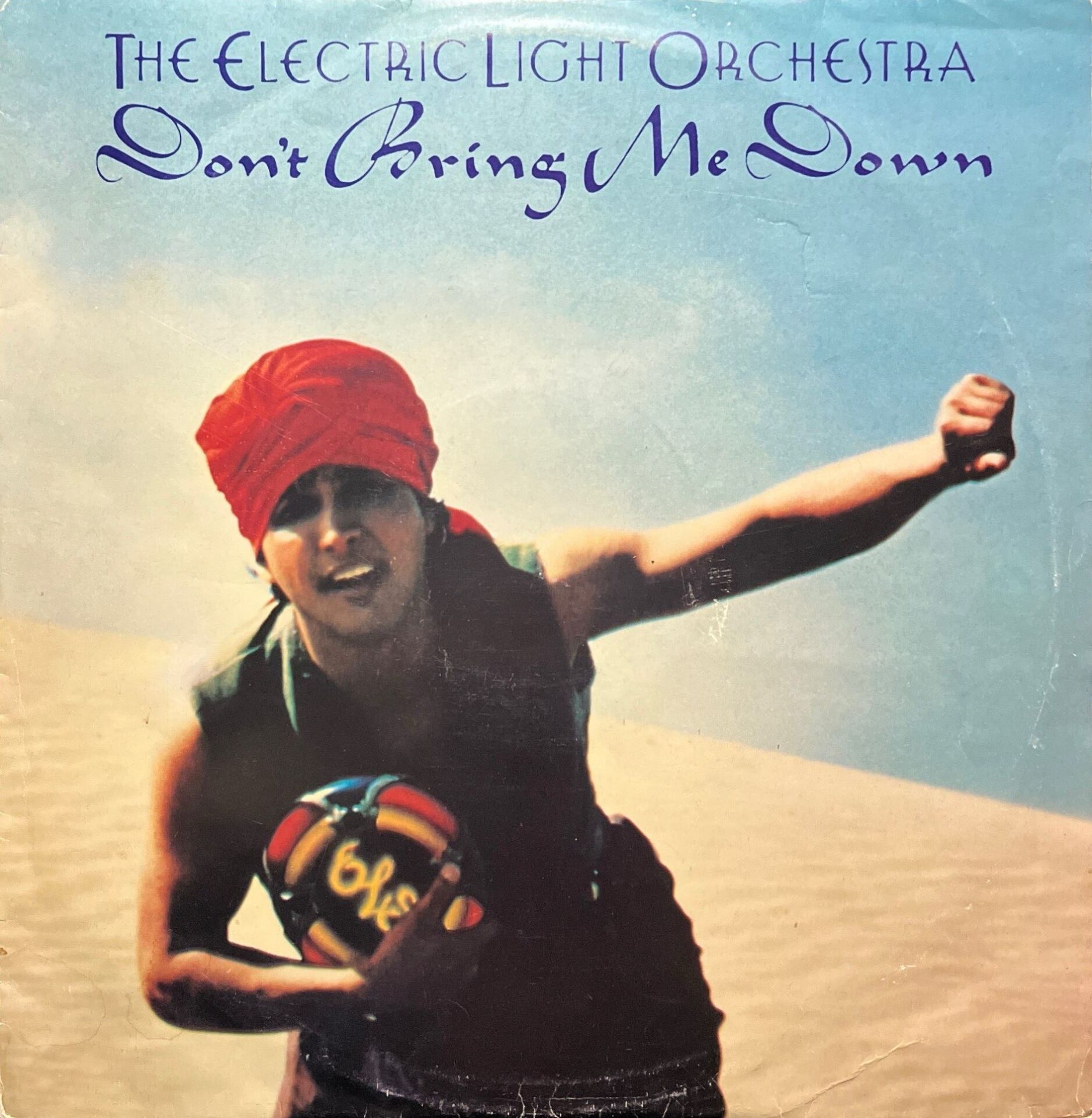 The Electric Light Orchestra Don't Bring Me Down Maxi Single 45 Devir LP Plak