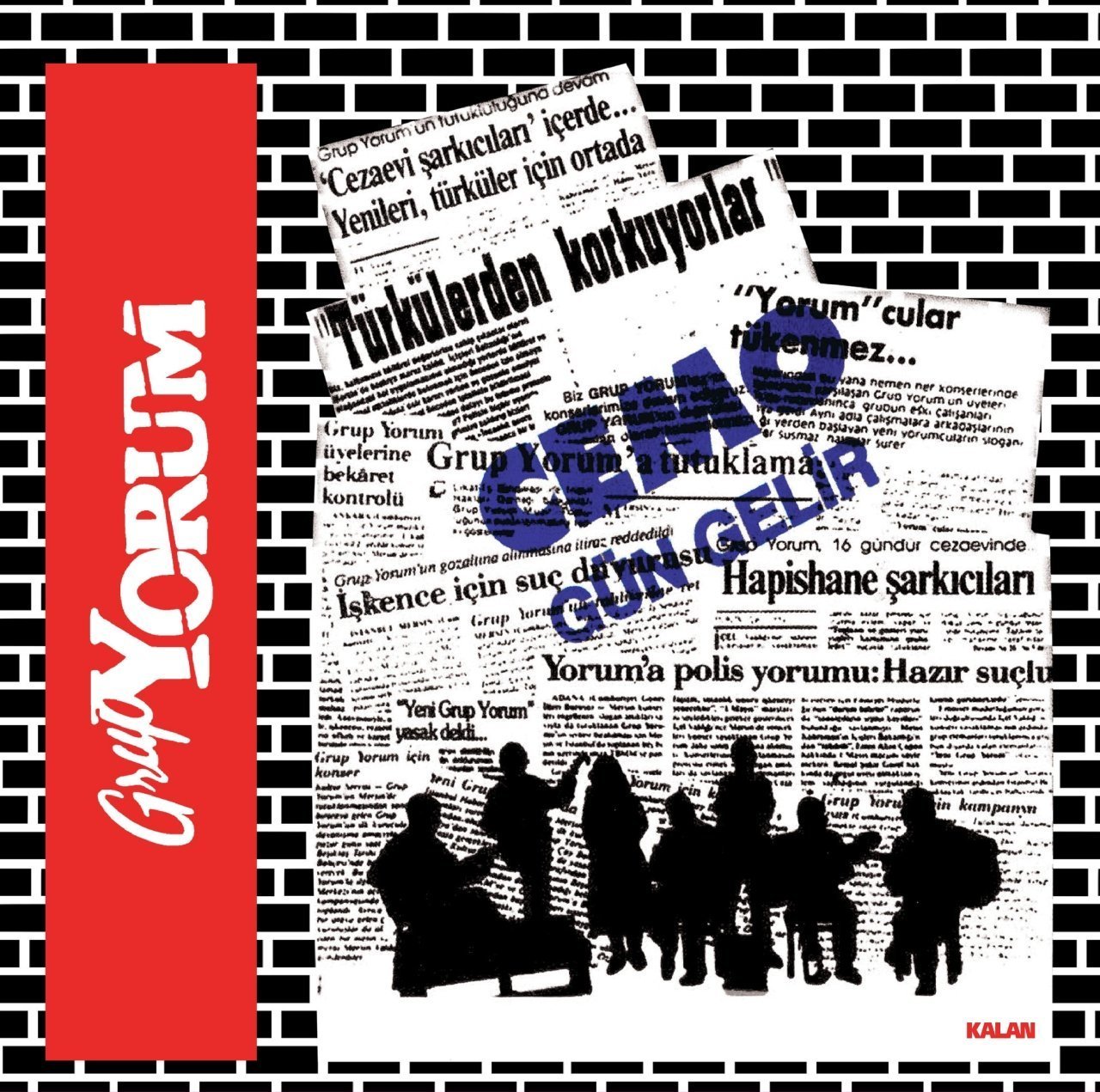 Grup Yorum Cemo Gün Gelir LP Plak