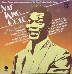 Nat King Cole At The Sands LP Plak