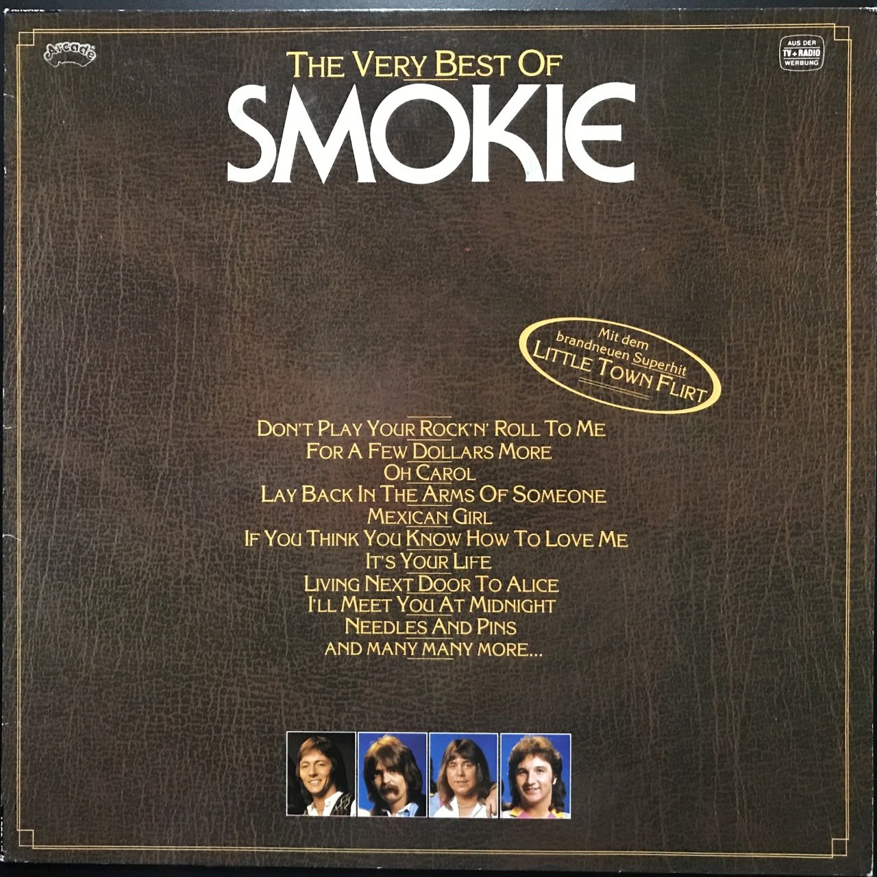 The Very Best Of Smokie LP Plak
