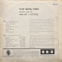 Nat King Cole Invites You To Dream A Little LP Plak