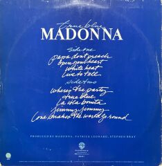 Madonna True Blue LP Plak