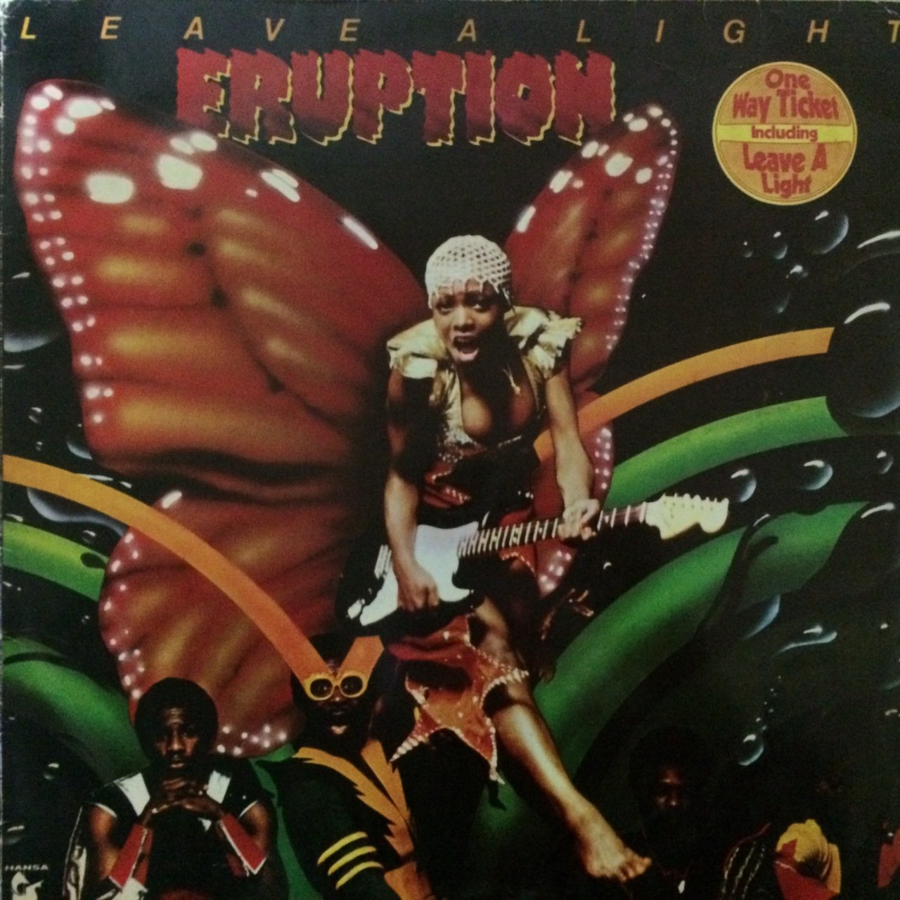 Eruption Leave A Light LP Plak