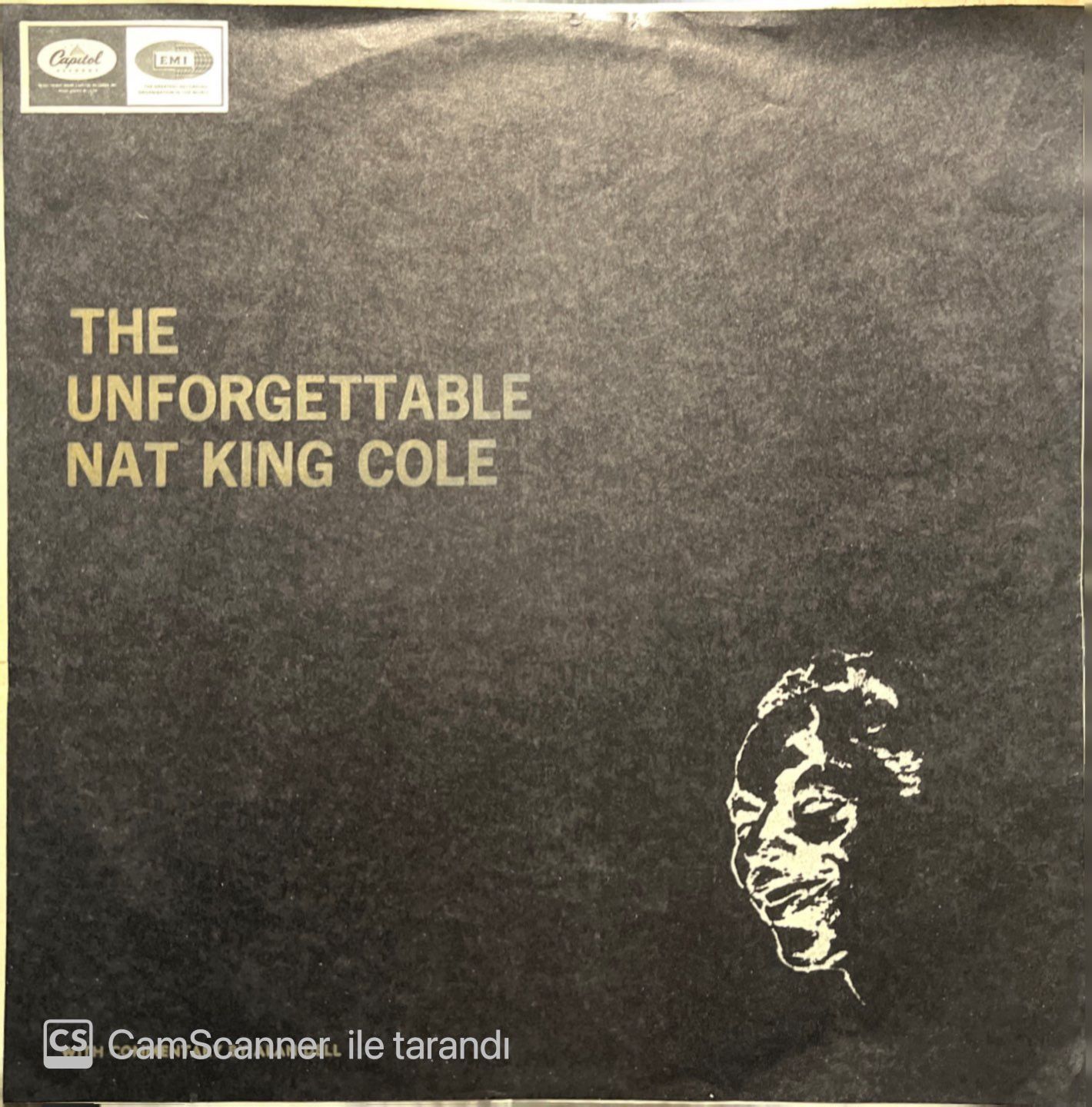 Nat King Cole The Unforgettable LP Plak