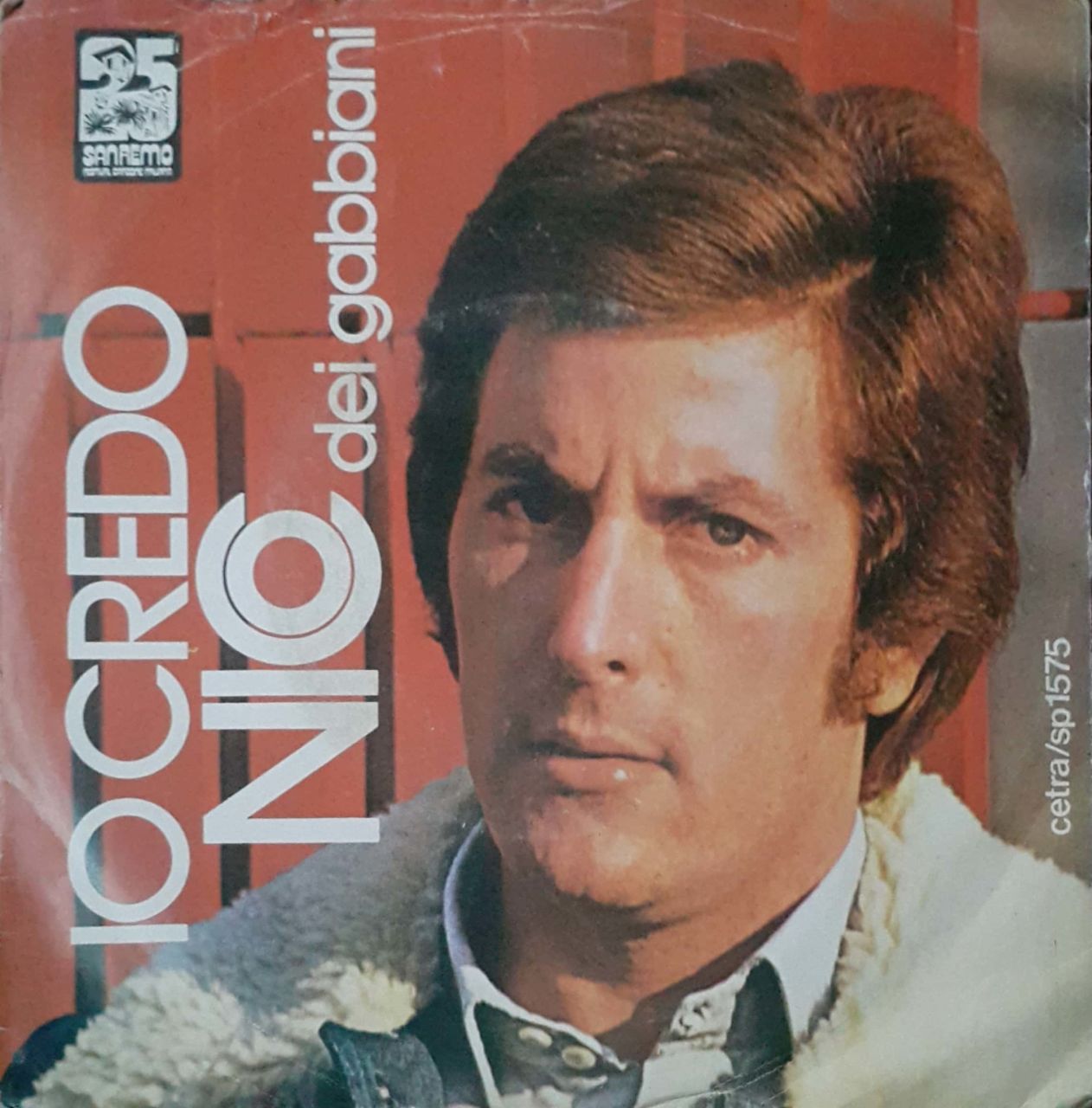 Nico Del Gabbiani Io Credo 45lik Plak