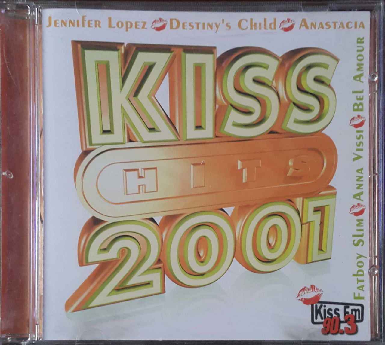 Jennifer Lopez Destiny's Child Anastacia Kiss Hits 2001 CD