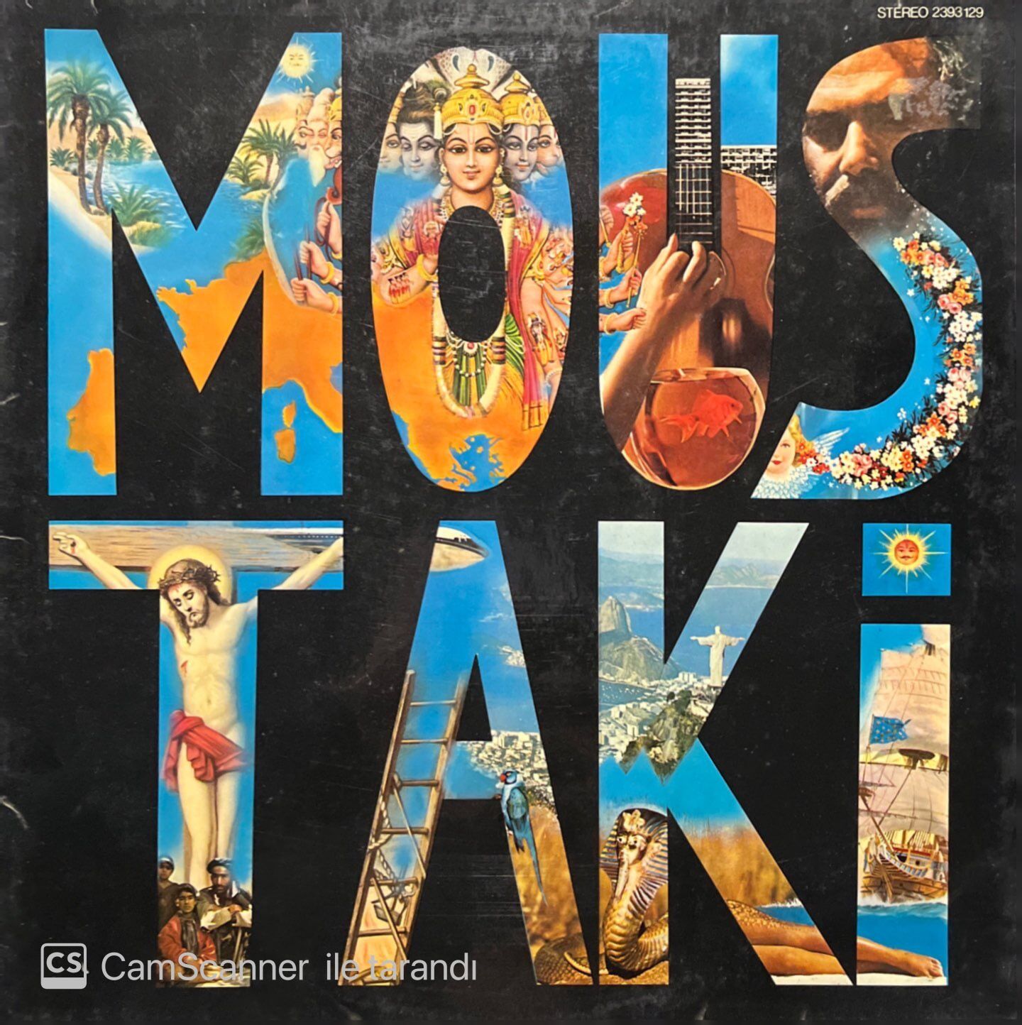 Georges Moustaki LP Plak