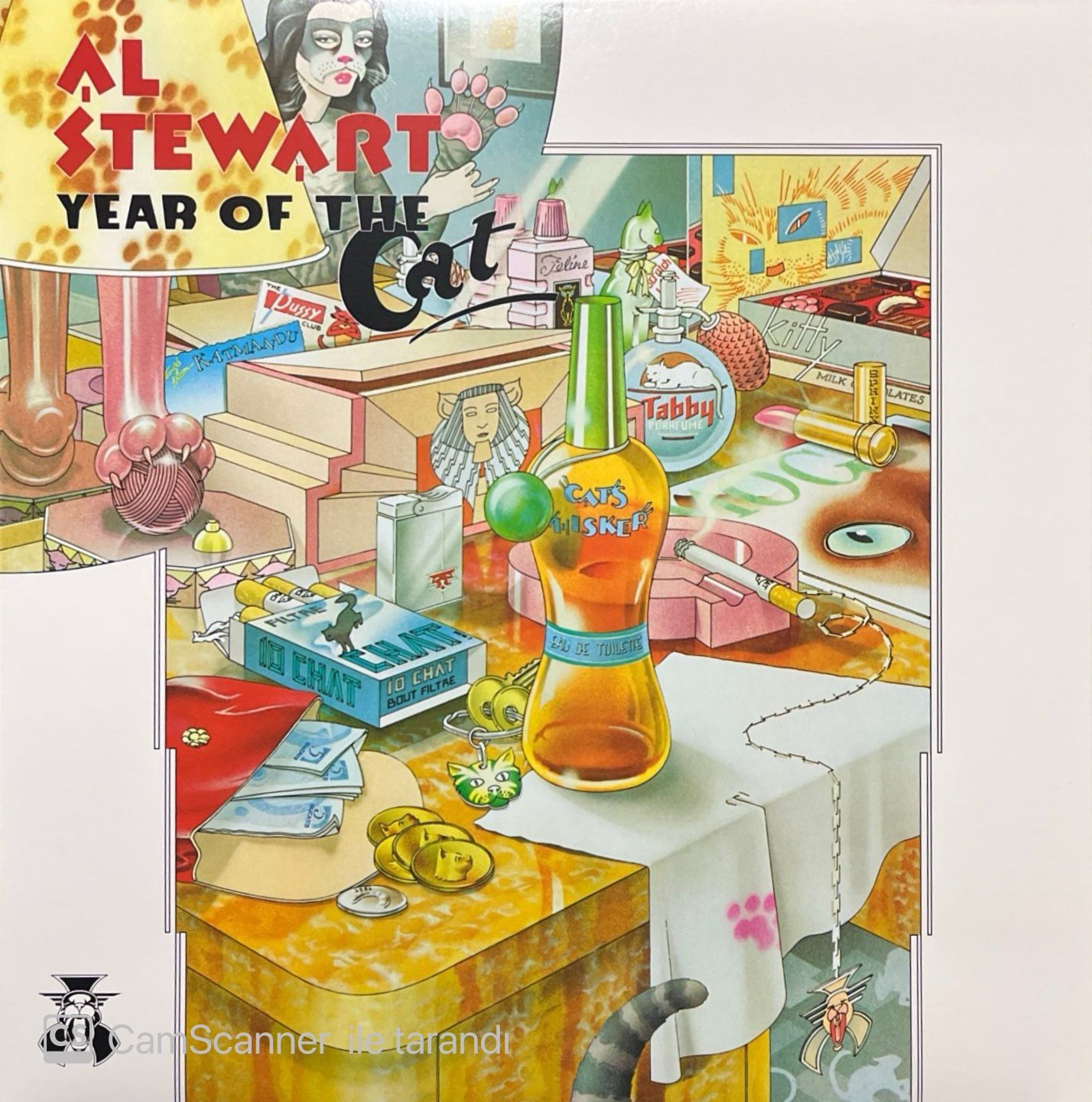 Al Stewart Year Of The Cat LP Plak
