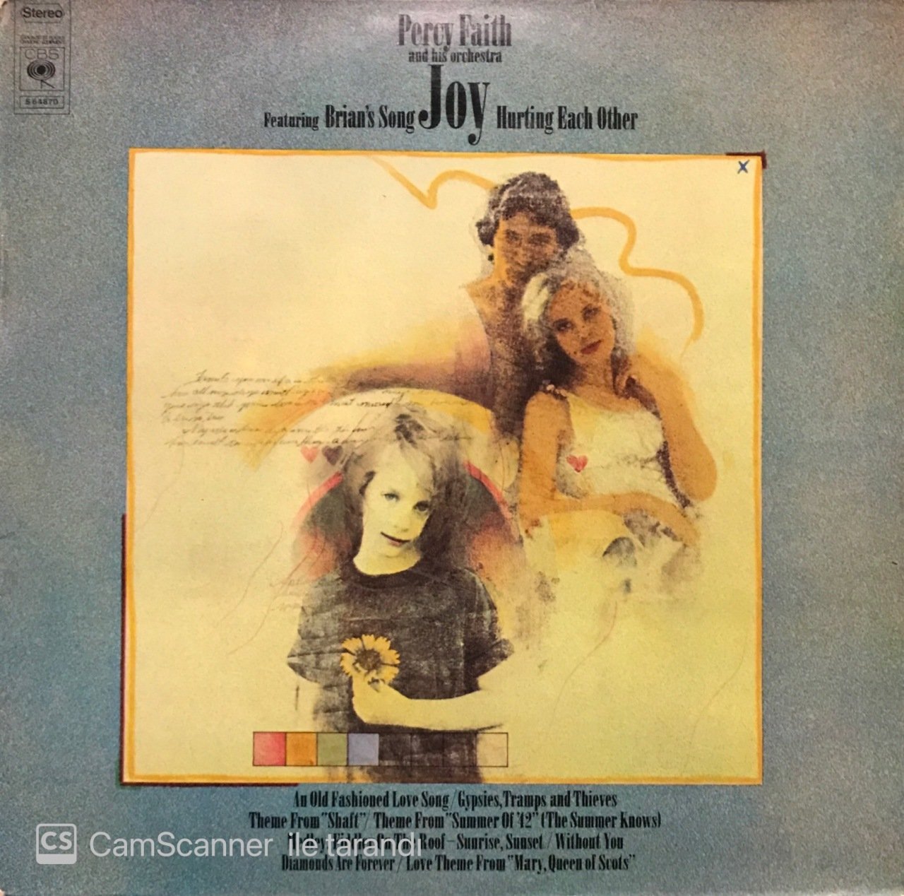 Percy Faith And His Orchestra Joy LP Plak