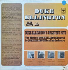 Duke Ellington's Greatest Hits LP Plak